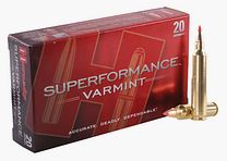 Hornady Superformance Varmint .204 Ruger 40GR V-Max 20 patronen