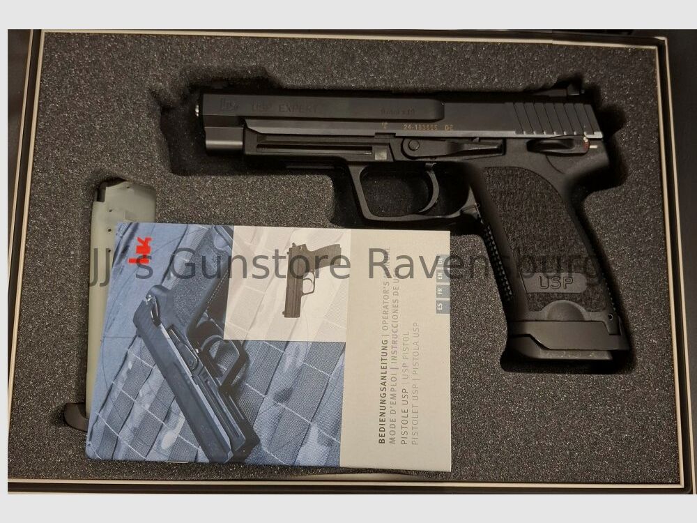 Heckler & Koch HK pistol USP Expert, caliber 9 mm Luger, 9mm Luger