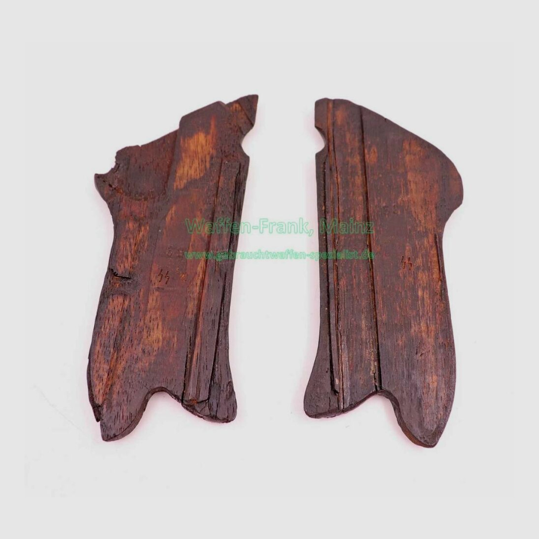 Mauser - Plaques de poignée Oberndorf pour 08 avec estampille ''SS''