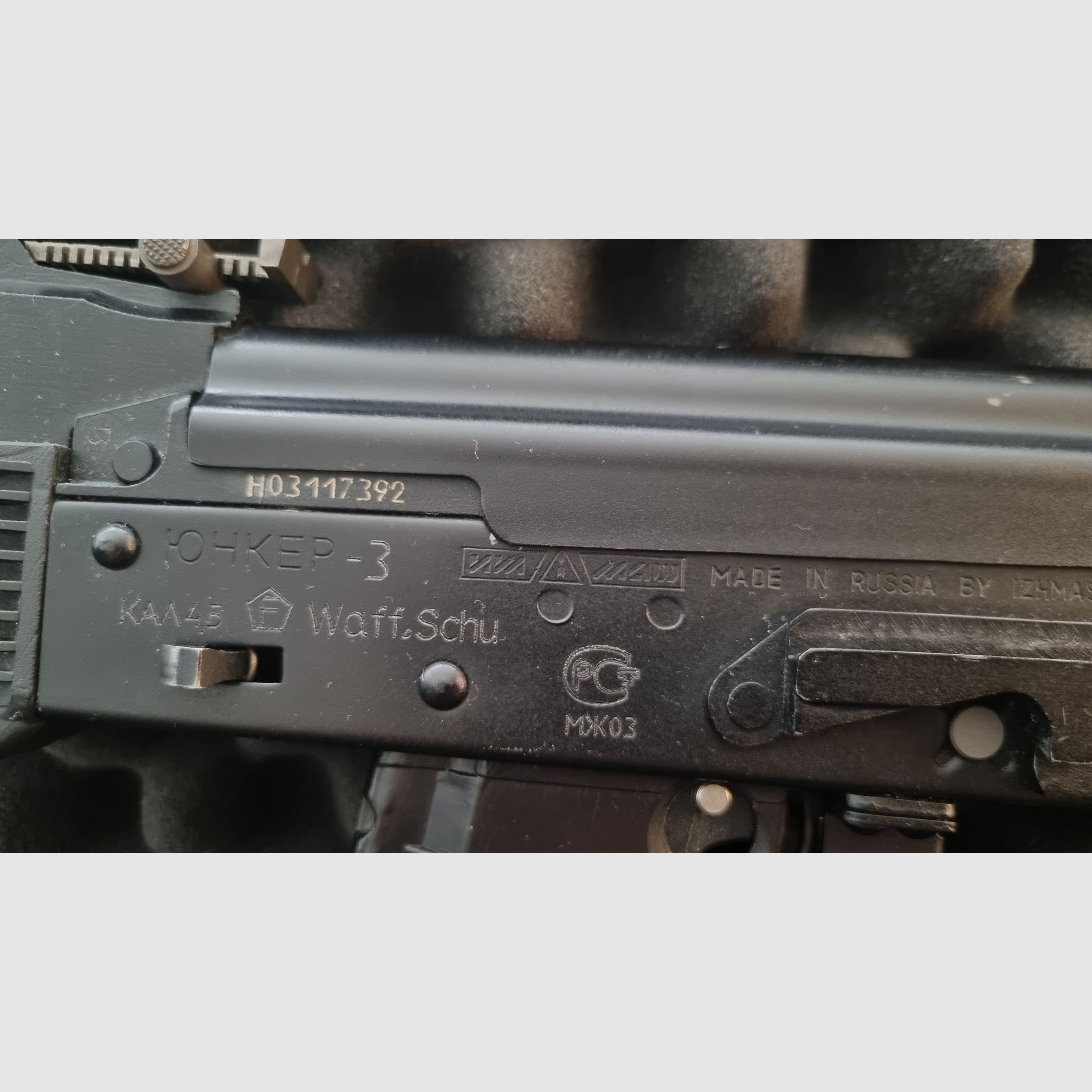 Izhmash YUNKER 3  (AK-74M)  Russische CO2 luchtgeweer uit originele onderdelen