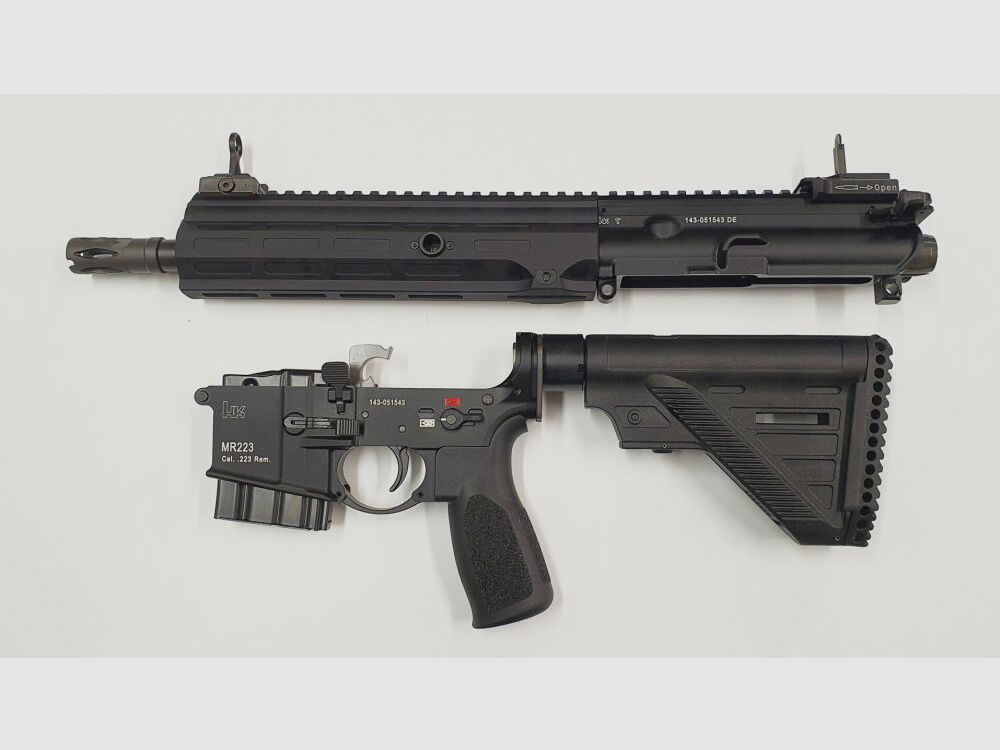Heckler & Koch Heckler & Koch MR223 A3 Slimline 11" SPORT Sonder-Edition, Schwarz .223Rem Black BKA-Bescheid