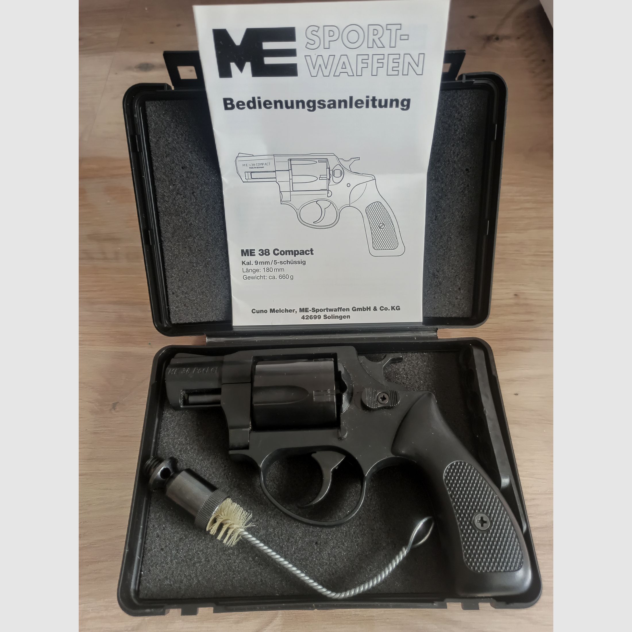 ME 38 Pocket 9mmRK Schreckschuss