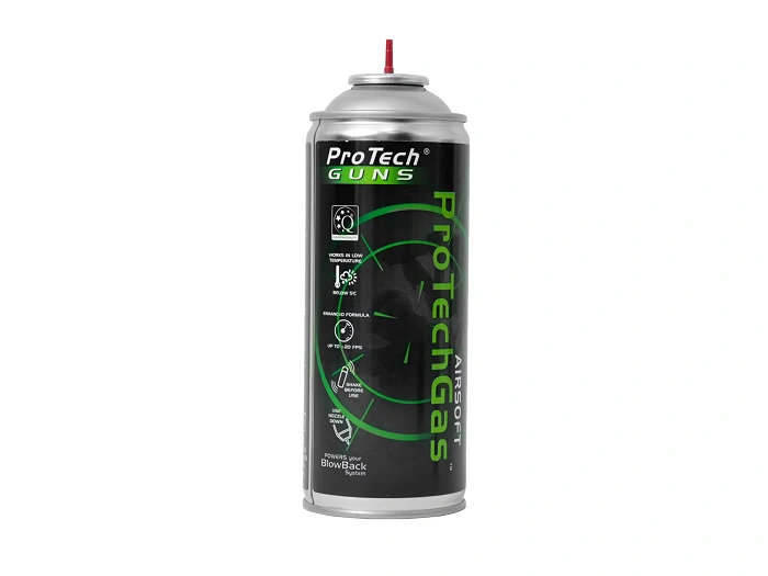 Green gas para alimentar réplicas Pro Tech Guns 520 ml (G12), imagen 5 de 8