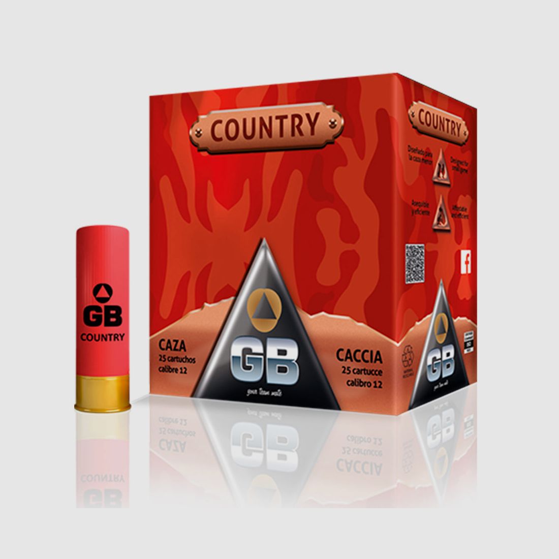 Patronen Jagd GB Country 30 - Kaliber 12