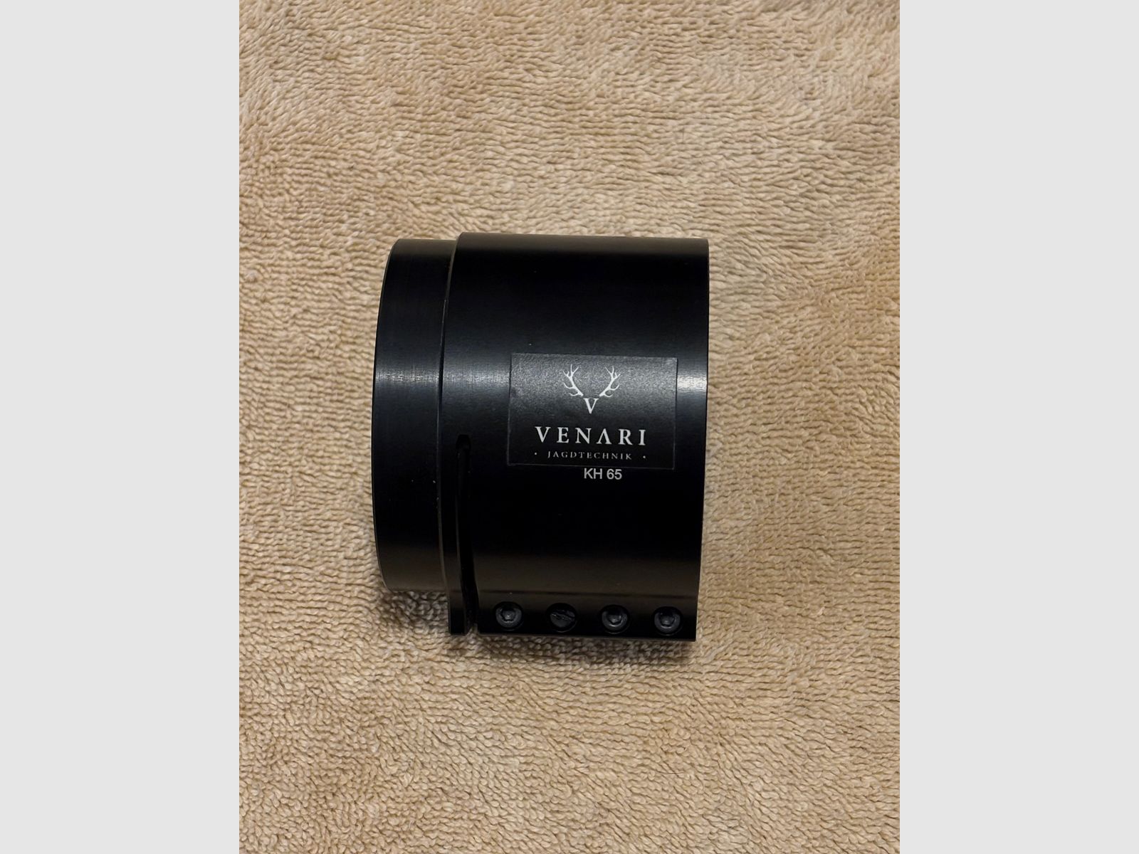 VENARI Duo-connector / Duo-clamping sleeve 65 mm including lens protection cap