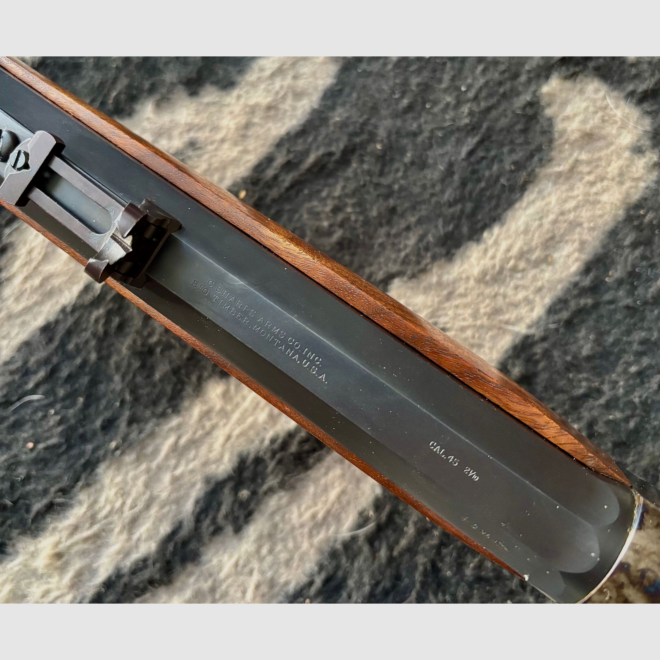 Sharps 1875 rifle caliber 45/70 Gov. by C.Sharps Montana brand new