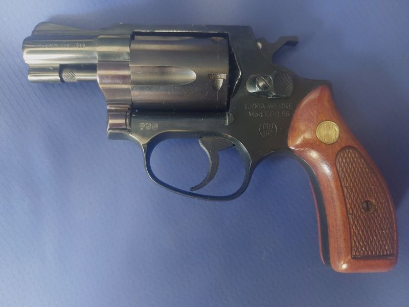 ERMA EGR 66 Schreckschussrevolver  Inkl. Lederholster