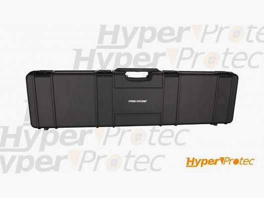 Schwarzer Waffenkoffer Strike Systems 12x29x117 cm
