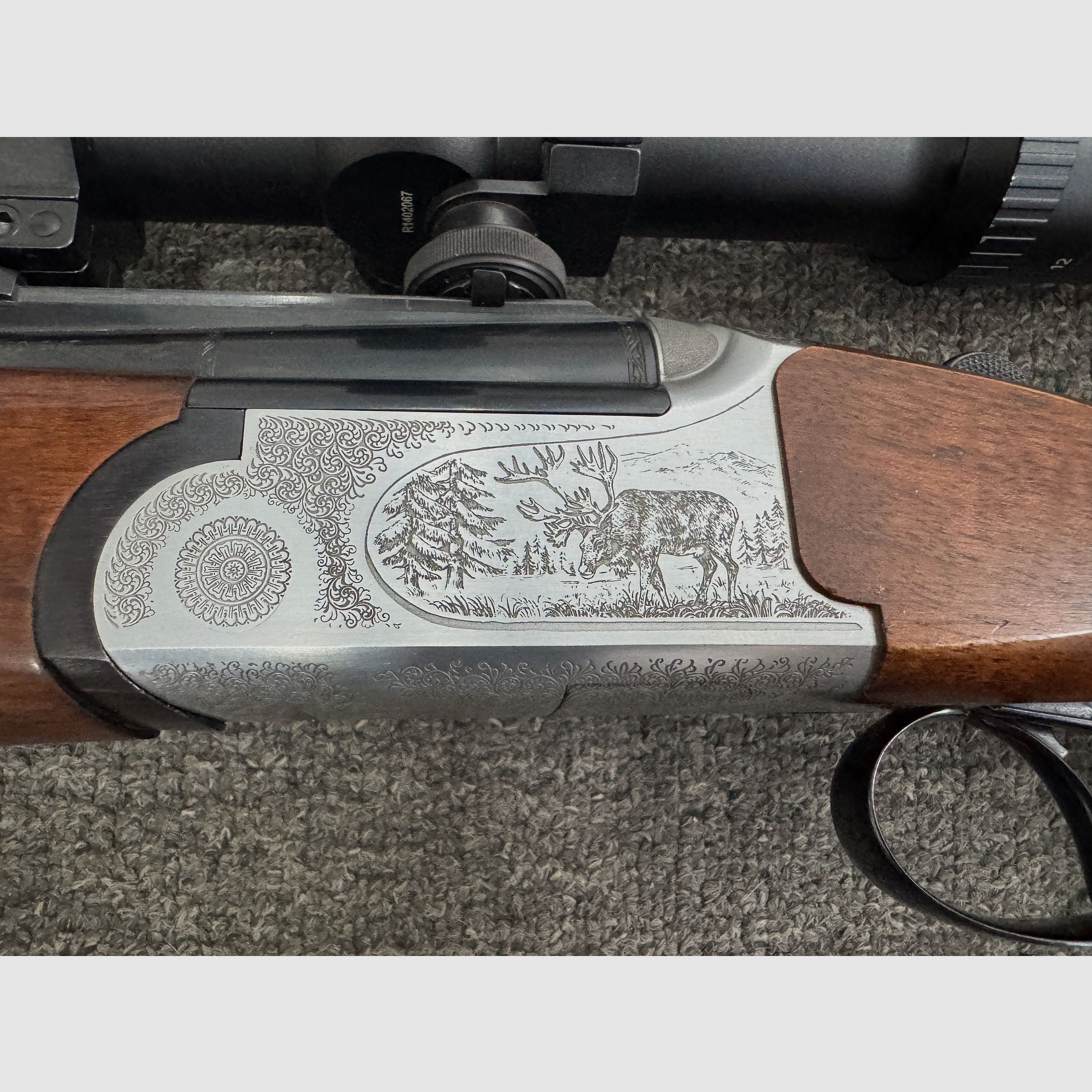 Sabatti BBF .30-06 & 12/76 with Meopta 3-12x56 with red dot sight