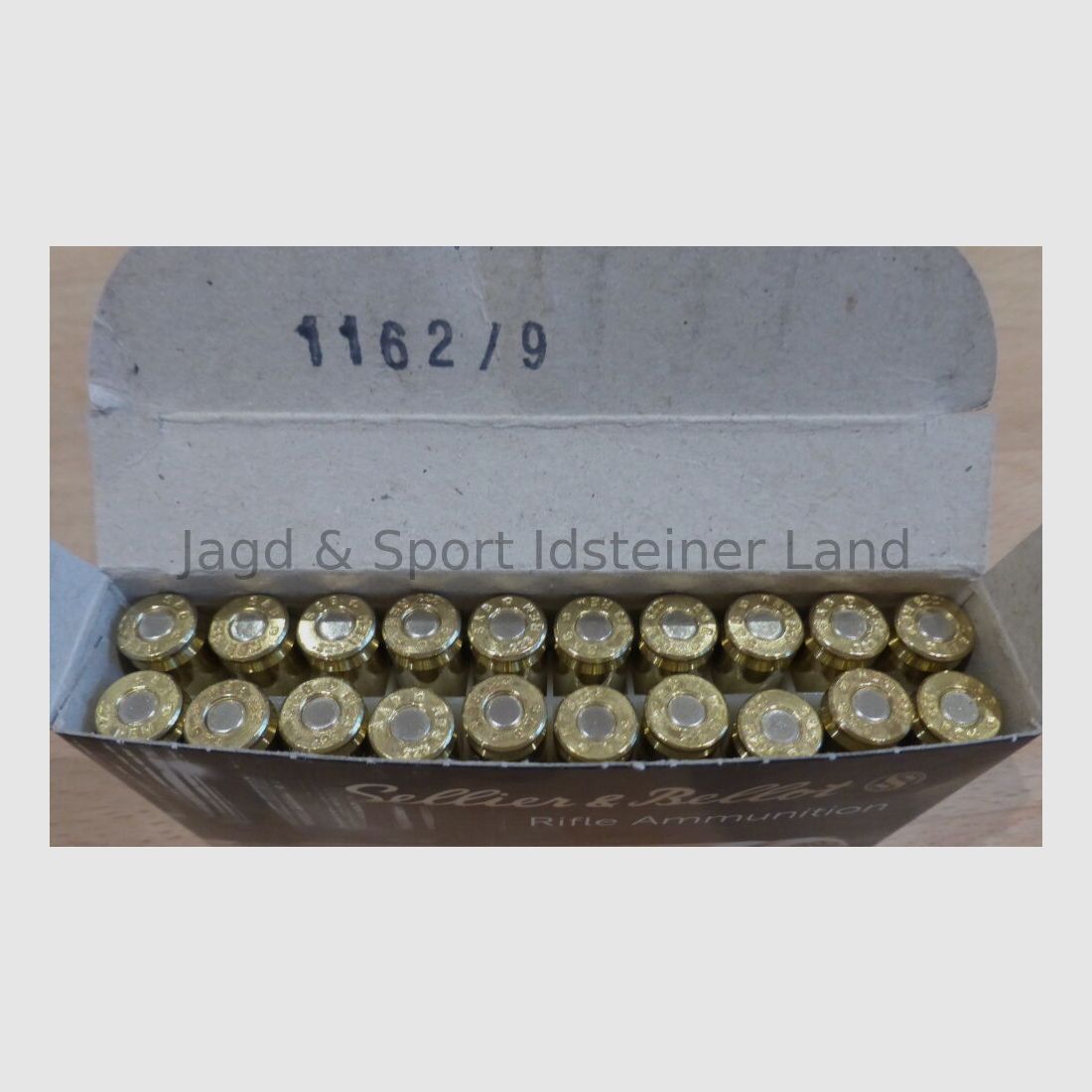 Sellier & Bellot SP -półpłaszczowy- 55g, 20 nabojów na opakowanie