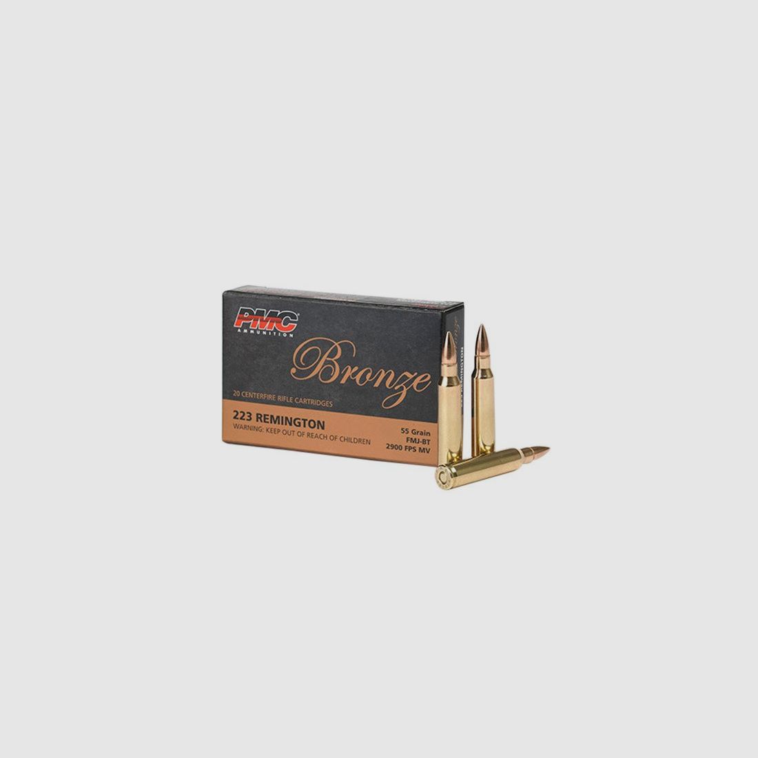 PMC Bronze .223 Rem 55gr – 20er Pkg