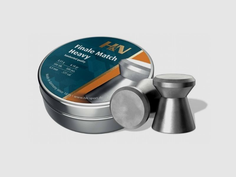 H&N Finale Match Heavy Kal. 4,5mm Diabolo