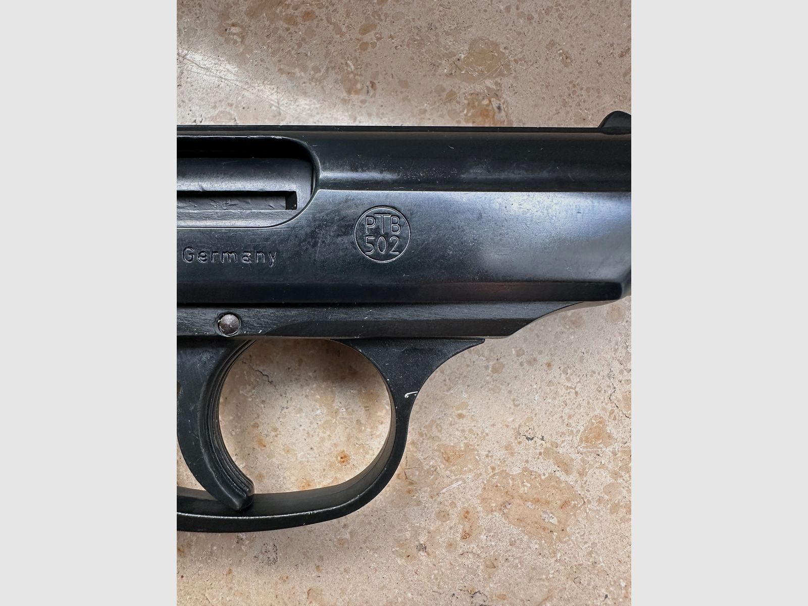 Walther PPK blank firing pistol