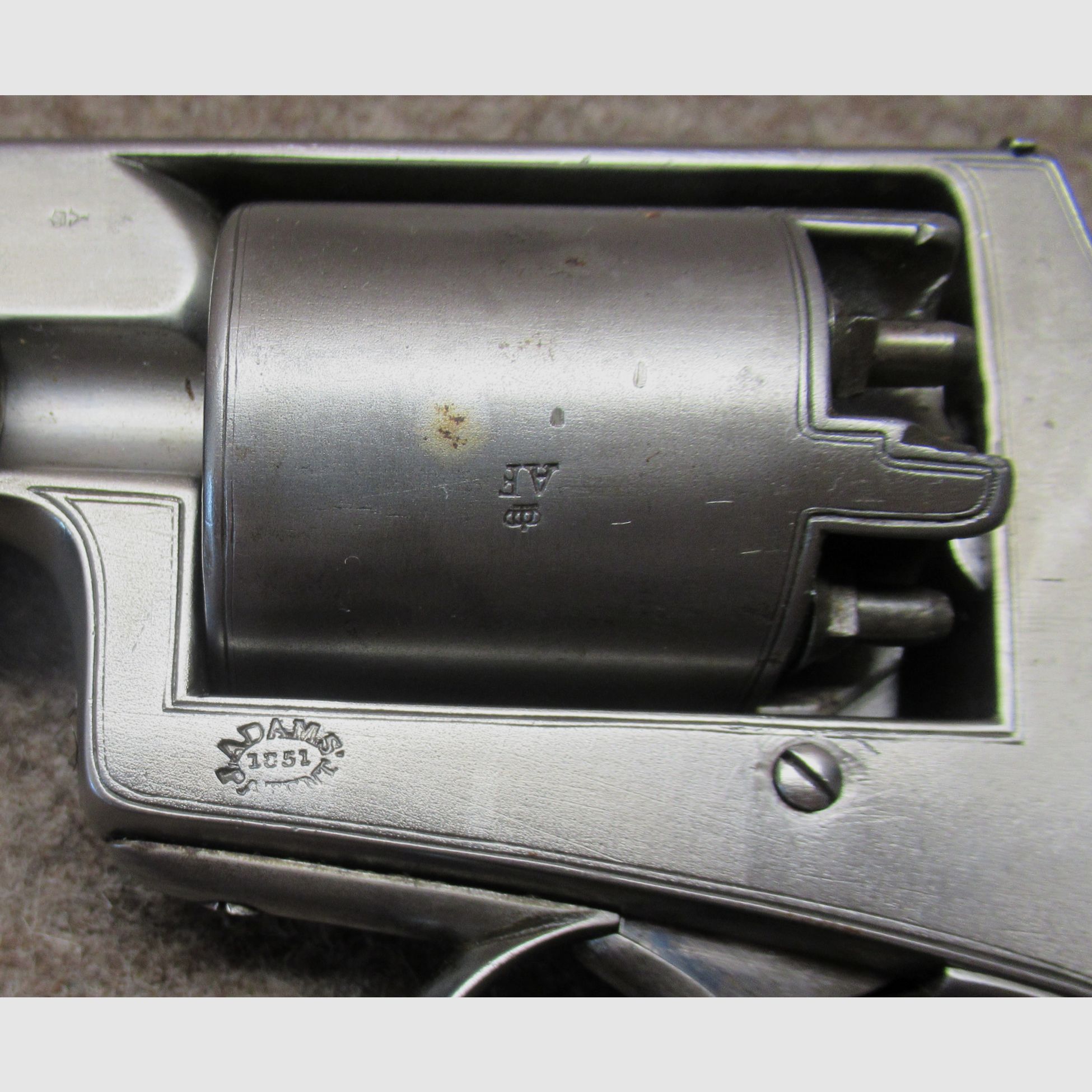 Revolver A. FRANCOTTE Beaumont Adams Kal. .50, Bild 4 von 5