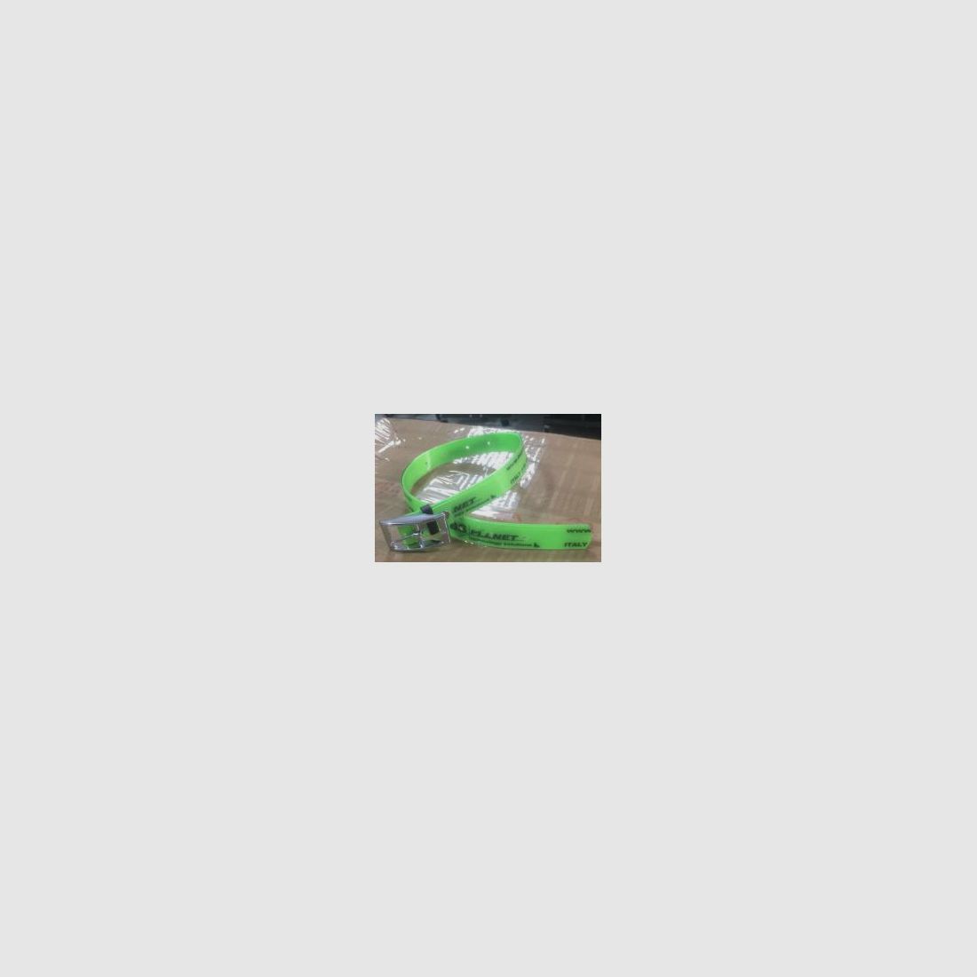 Halsband voor hond Bs Planet groen met hoge zichtbaarheid, afbeelding 2 van 2