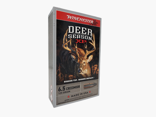 Munición Winchester Deer Season XP cal.6,5 CREEDMOOR 125gr