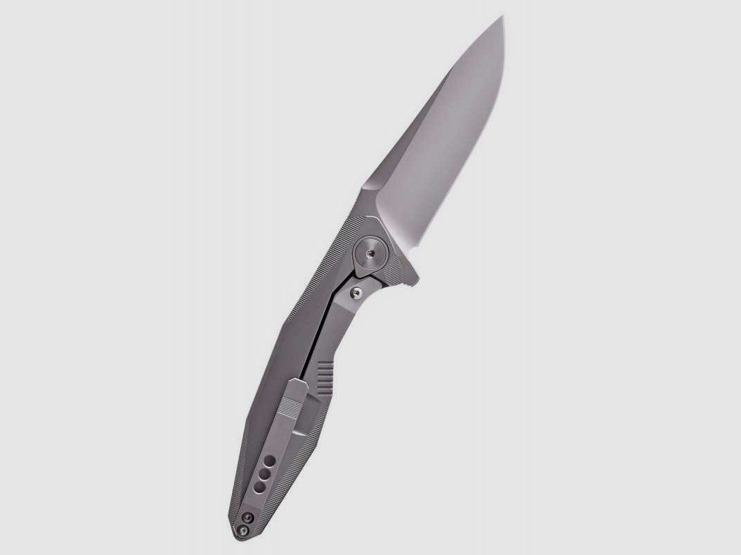 Rikeknife 1508S Taschenmesser, silber, Böhler M390