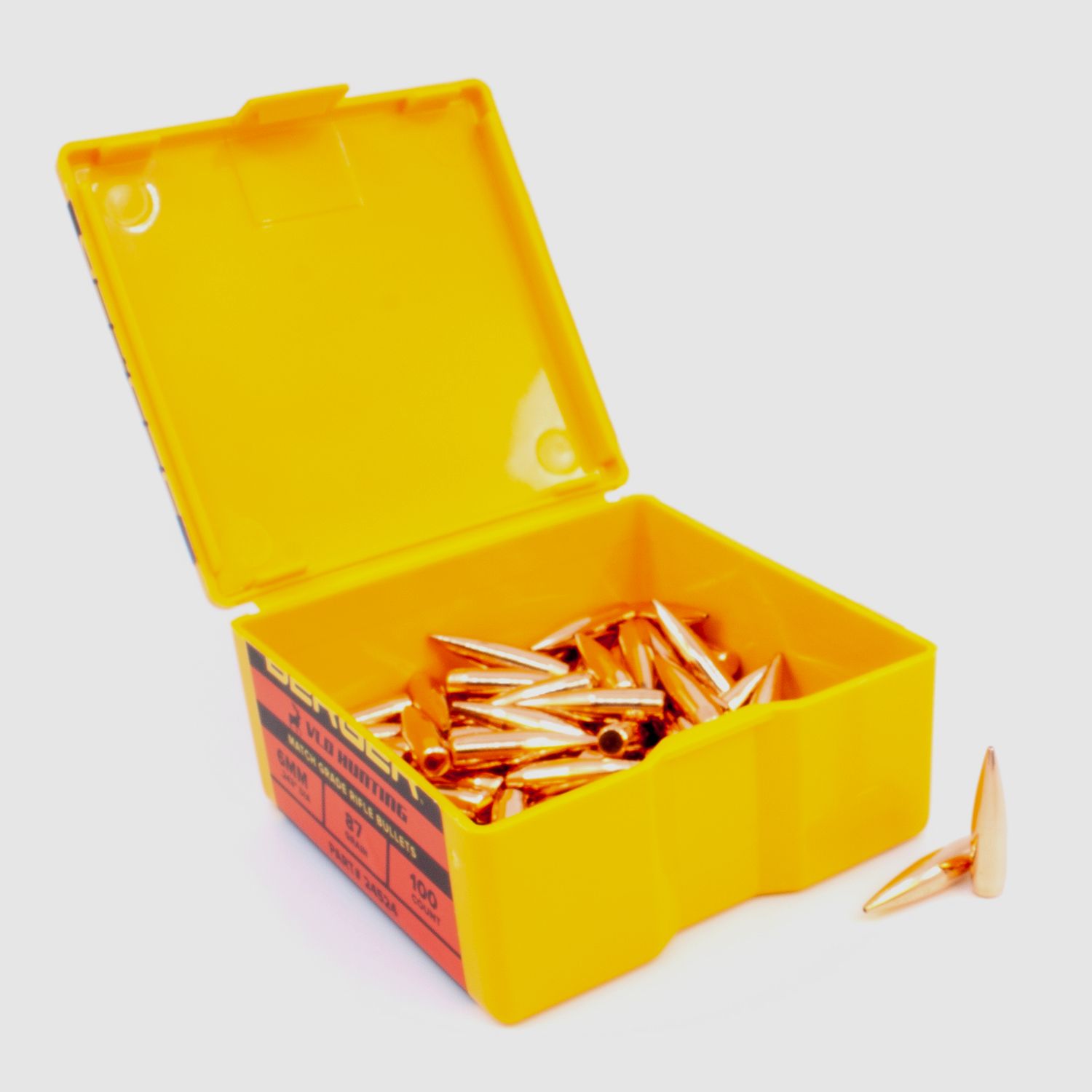 Proiettile Berger 6mm/.243 VLD Hunting 87GR 100 Pezzi