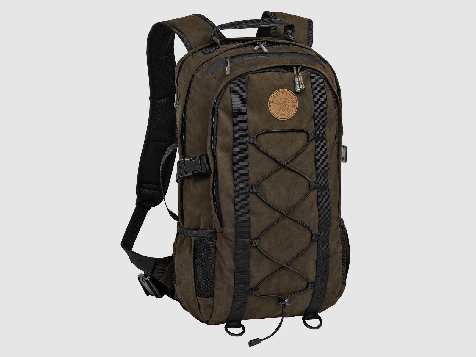 Pinewood Jagdrucksack 22l. m. Futteral wildlederbraun