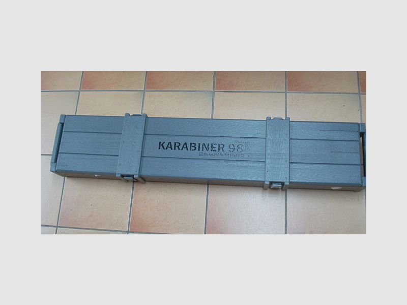 K98 incl. scope + mounting - cal. 6mm BBs, real wood