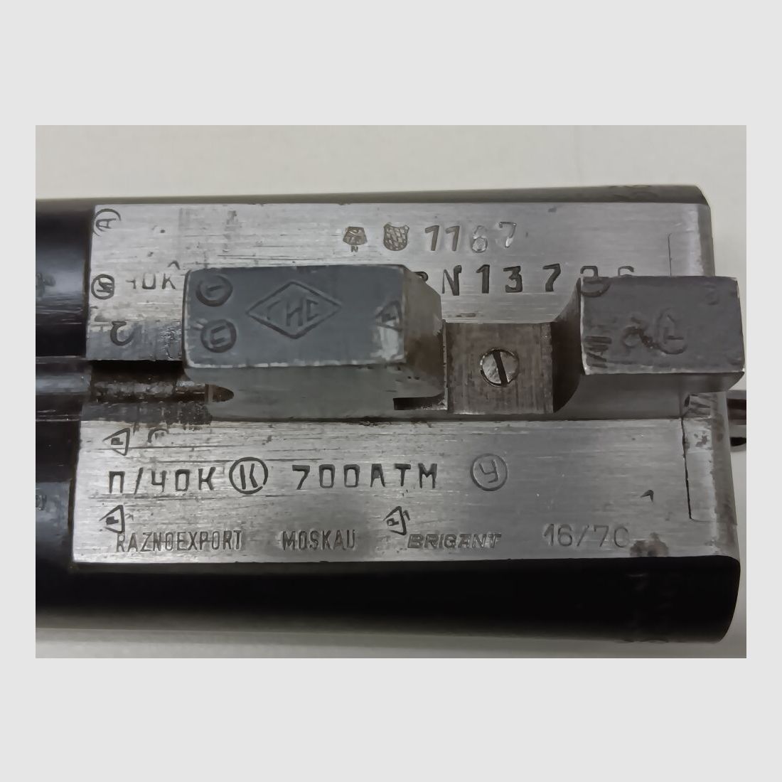 Baikal -Tula - USSR TOZ-63 mit Jagdlichen Schnitzereien