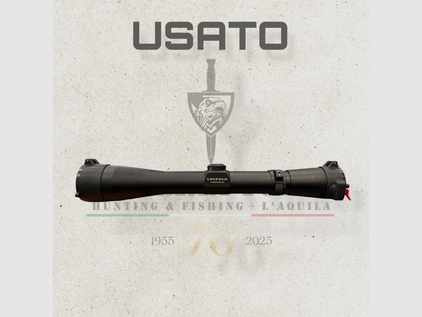 USED – OPTIC – LEUPOLD – EUROPEAN-30 4-12×40 Duplex Reticle, image 1 of 4