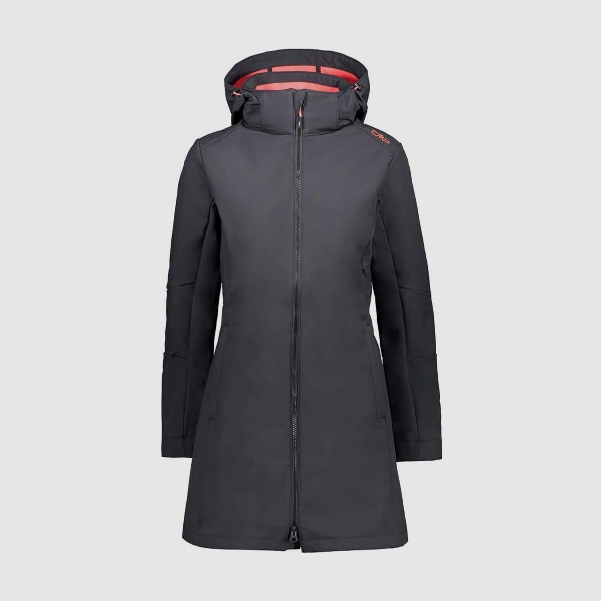 CMP Women Softshell Coat anthra/red