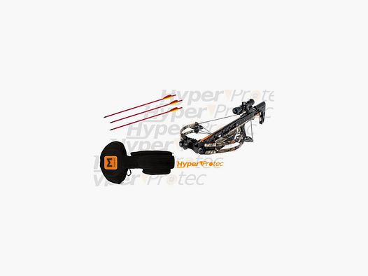 Pack Armbrust Mission MXB 360 mit Camouflage-Schwarz - 160 Pfund