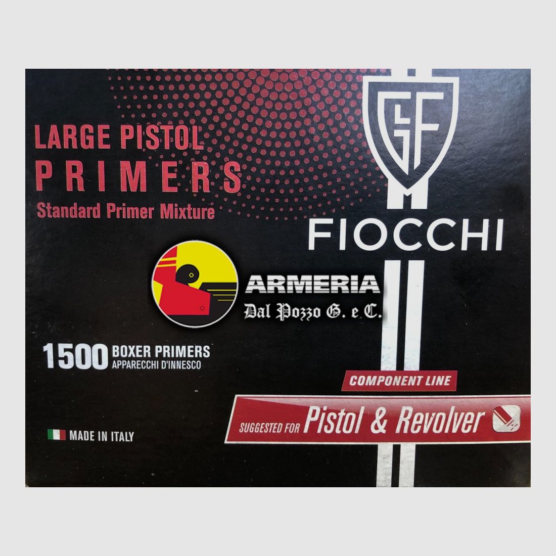 FIOCCHI LARGE PISTOL PRIMERS