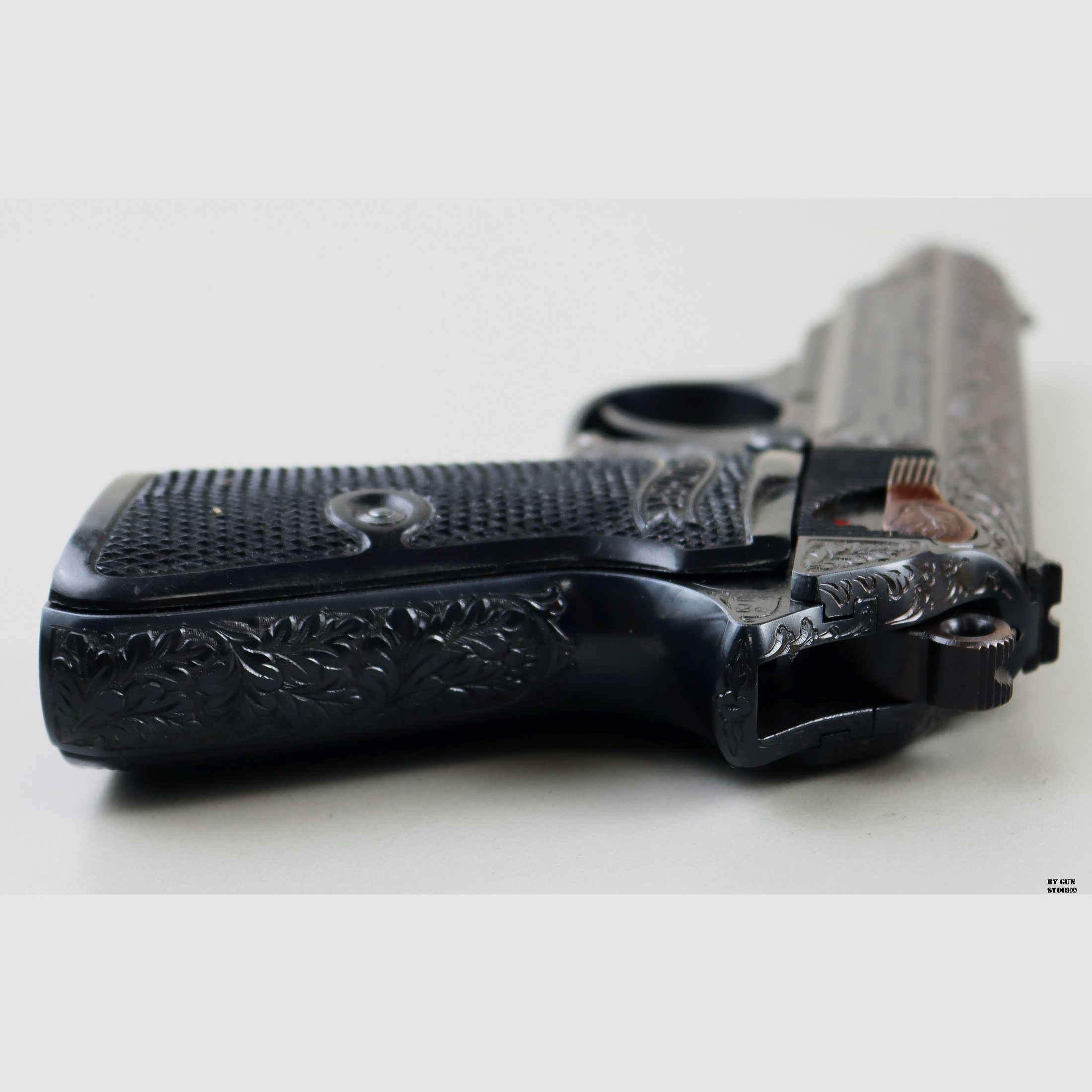 Pistole Walther Zella mod. PP „Engraved Luxus“ Kal. 7,65 Matr. 967068, Bild 9 von 13