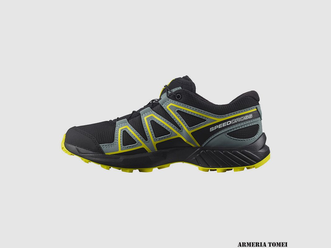 SALOMON – KINDER – SPEEDCROSS J Zwart / Zwart / Avondprimula, afbeelding 5 van 6