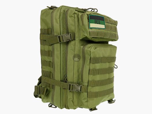 OpTacs Tactical Backpack Rucksack 45L Molle Green