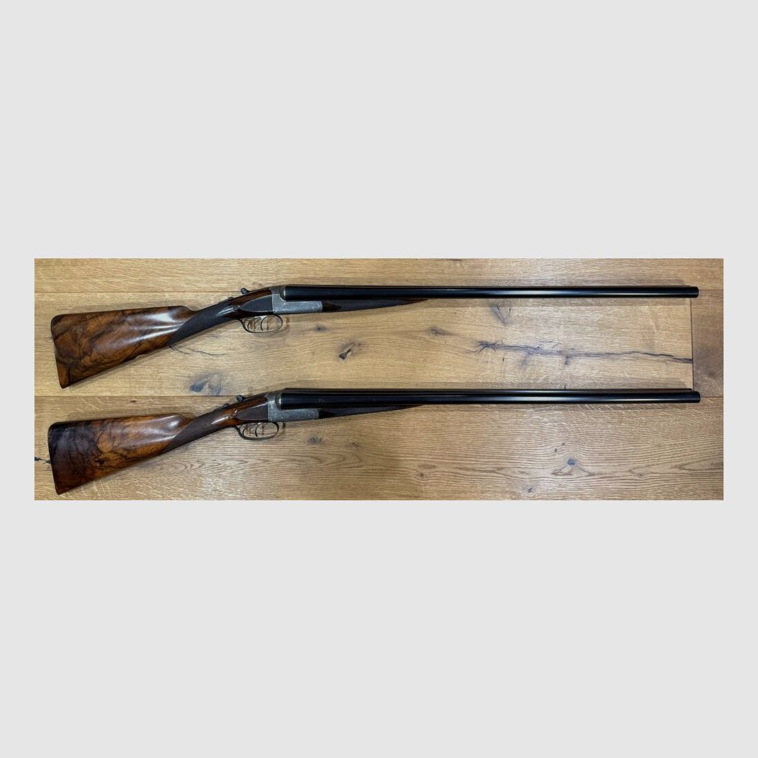 Westley Richards & Co. historical shotgun pair cal. 12/65 with ejectors