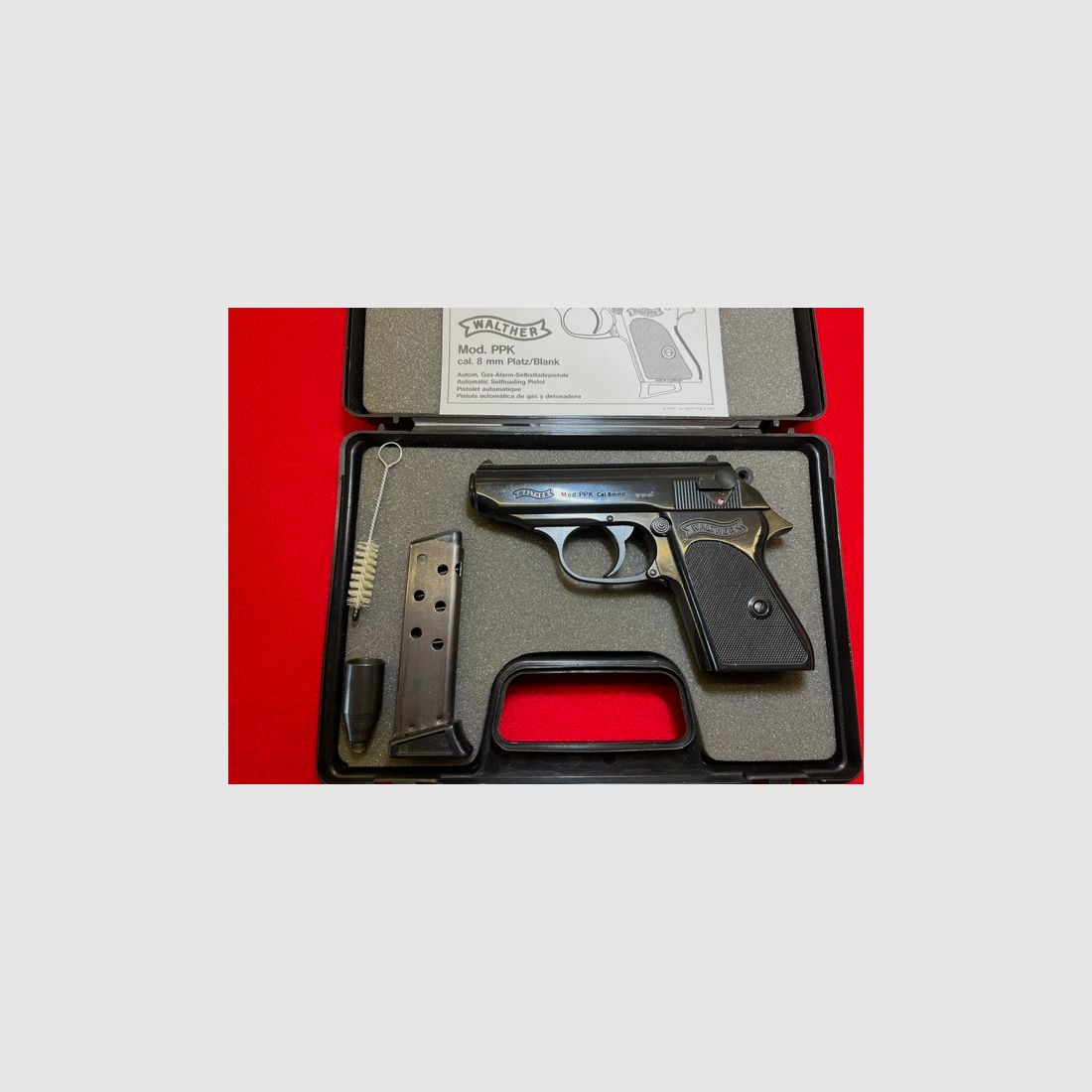 WALTHER PPK 8 MM BLANK BLANK-FIRING, image 1 of 4