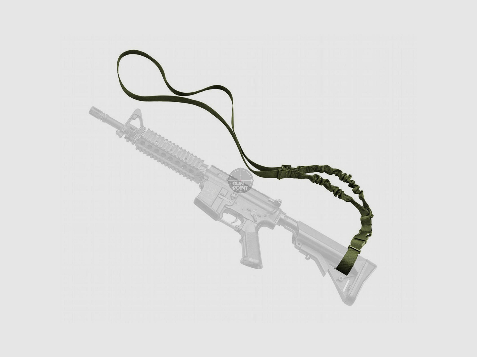 Defcon 5 Tactical Assault Sling BungeeGewehrriemen OD Green