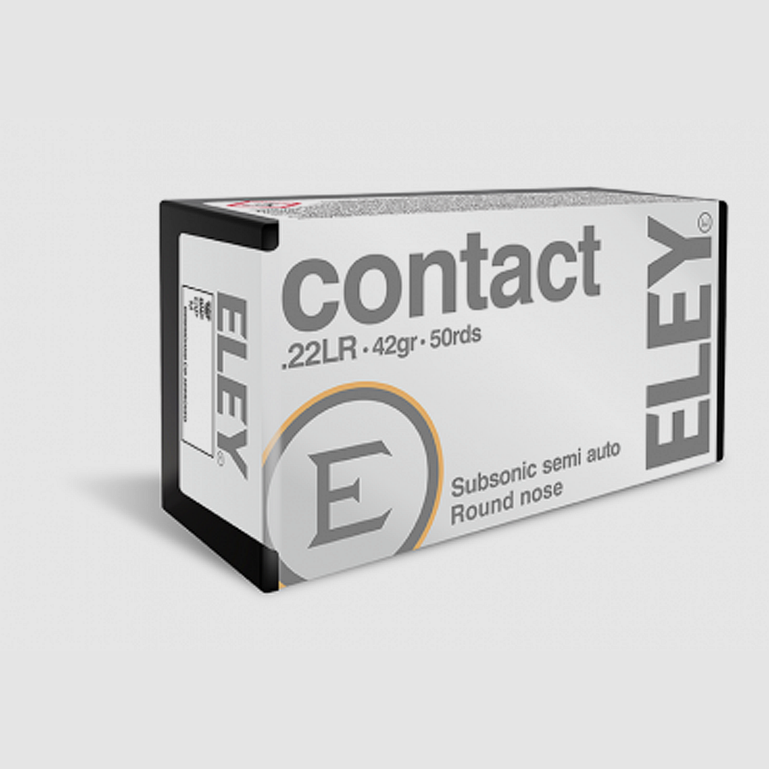 Eley .22 LR 2,7g Round Nose Contact Subsonic 50 pcs.