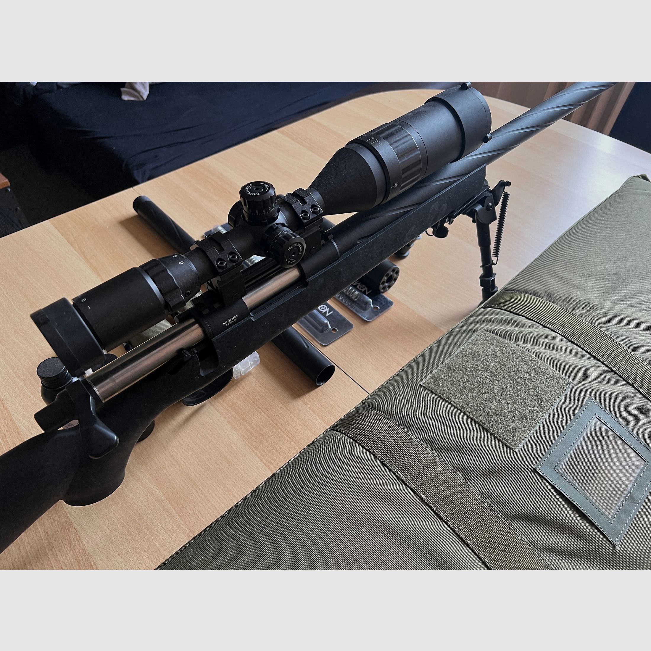 Komplettes airsoft set  novritch ( SSR 15 /SSG 10 / SSX 23)