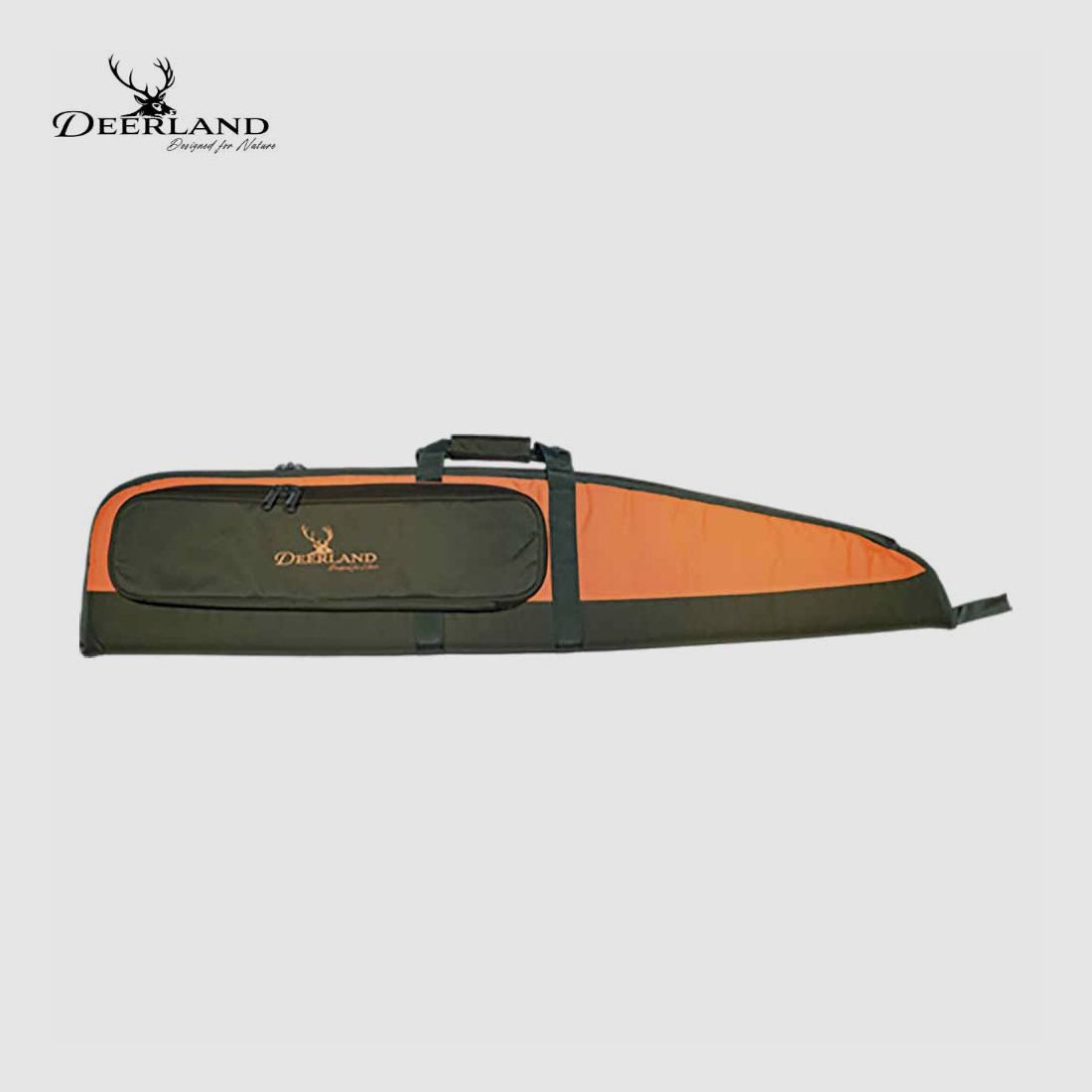 DEERLAND Gewehrfutteral 125cm grün/orange