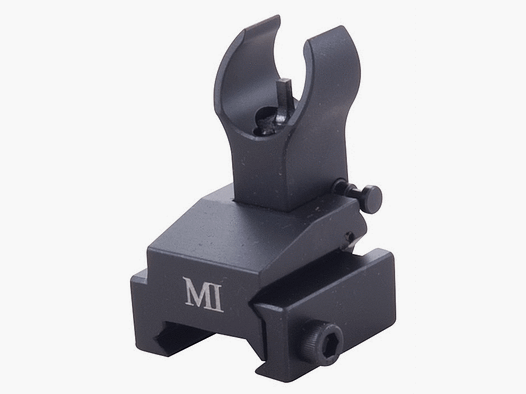 MIDWEST INDUSTRIES 1.3″ FLIP-UP FOREARM RAIL FRONT SIGHT ALUMINUM BLACK