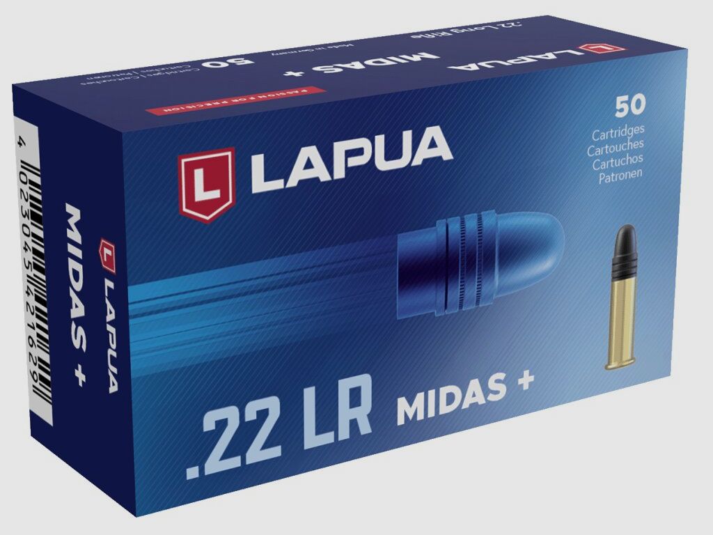 Lapua .22 l.r. Midas+ 2.6g