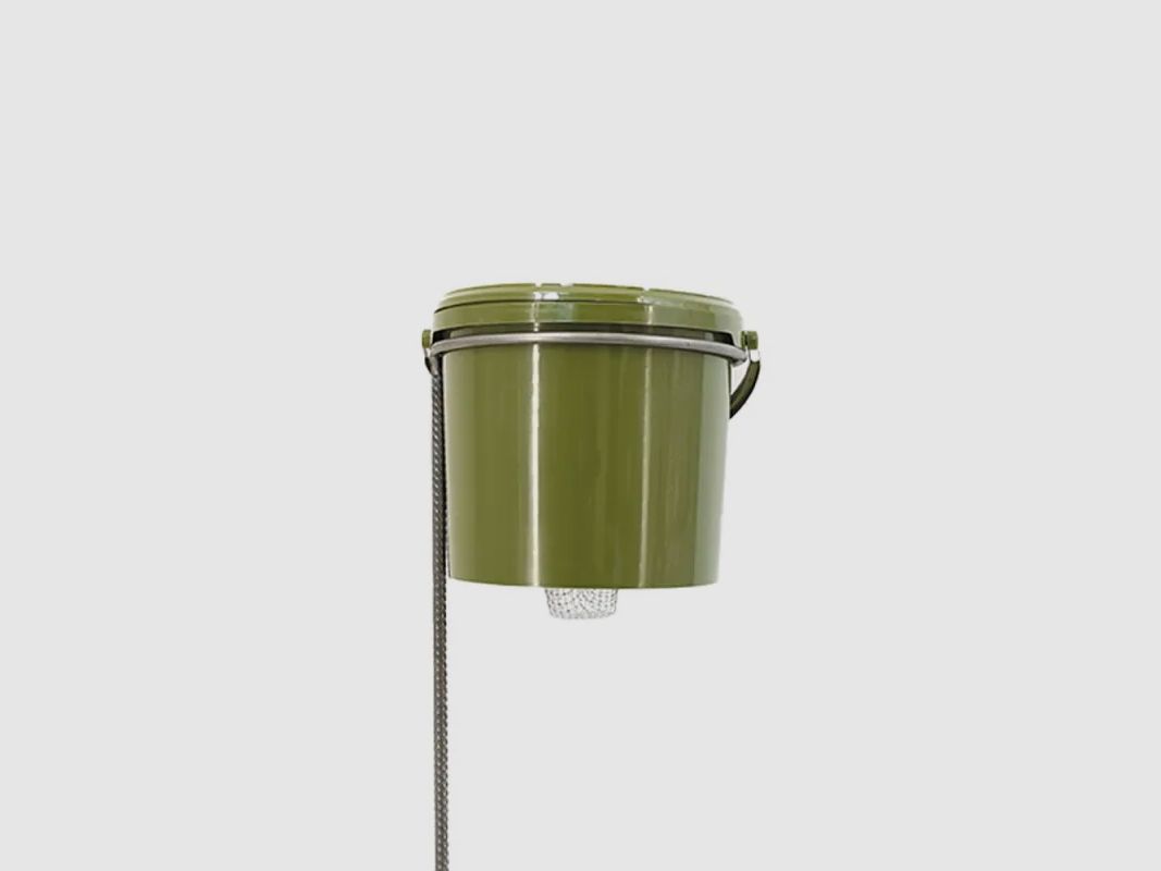 10 Stück Futterautomaten für Wild 5 L mit 80 cm Fuß, Bild 3 von 5