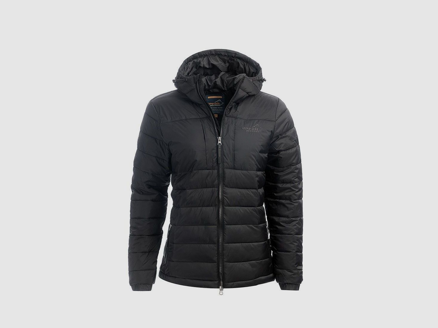 Arrak Outdoor Damen Daunenjacke Schwarz 3XL