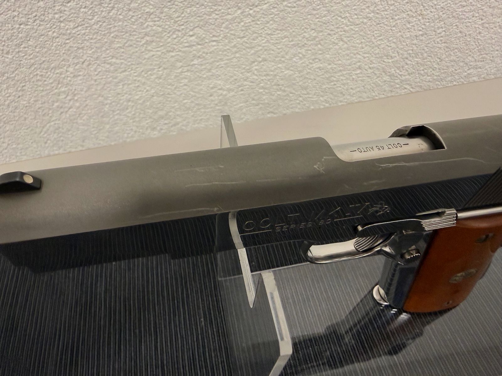 Colt MK IV Series 80 1911 Government in Chrom Kaliber .45Auto  ACP sehr selten!