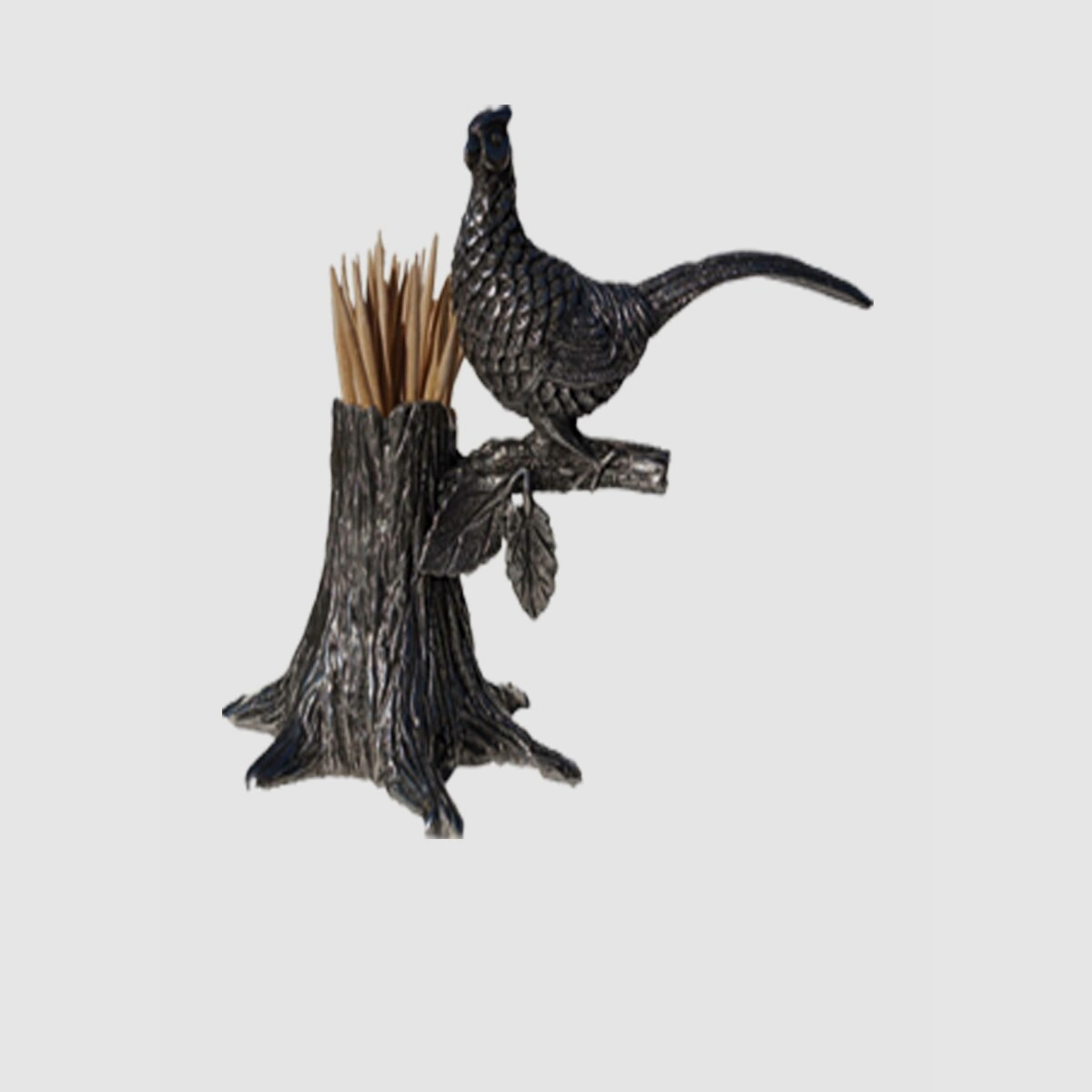 Lovergreen accessories motif pheasant toothpick holder