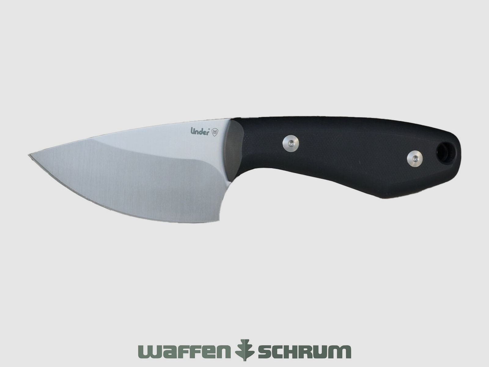 Linder Wanger Shard Nitro-X7 G10 Nero Lunghezza lama: 7,7 cm Fodero in Kydex con Ulticlip