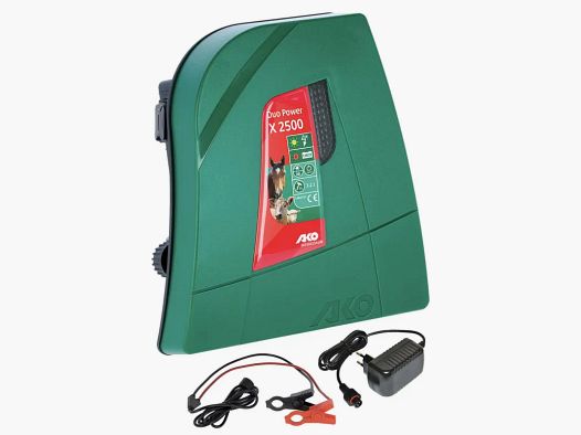 Elektrozaun-Elektrifizierer Duo Netz oder Batterie 2J