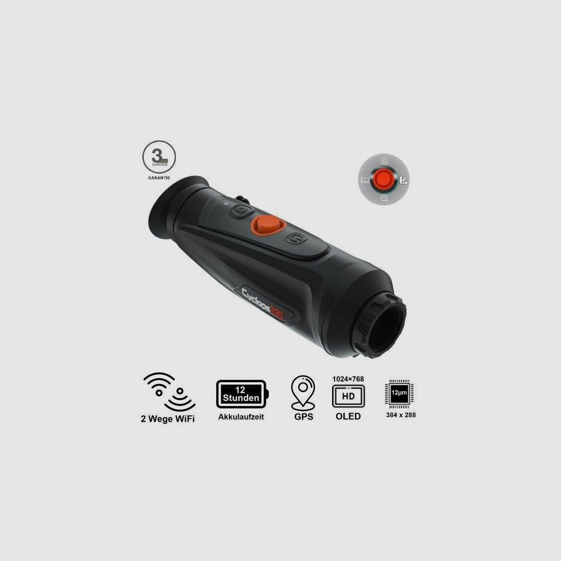 ThermTec Cyclops 335 V2 Modell 2022 Wärmebildgerät