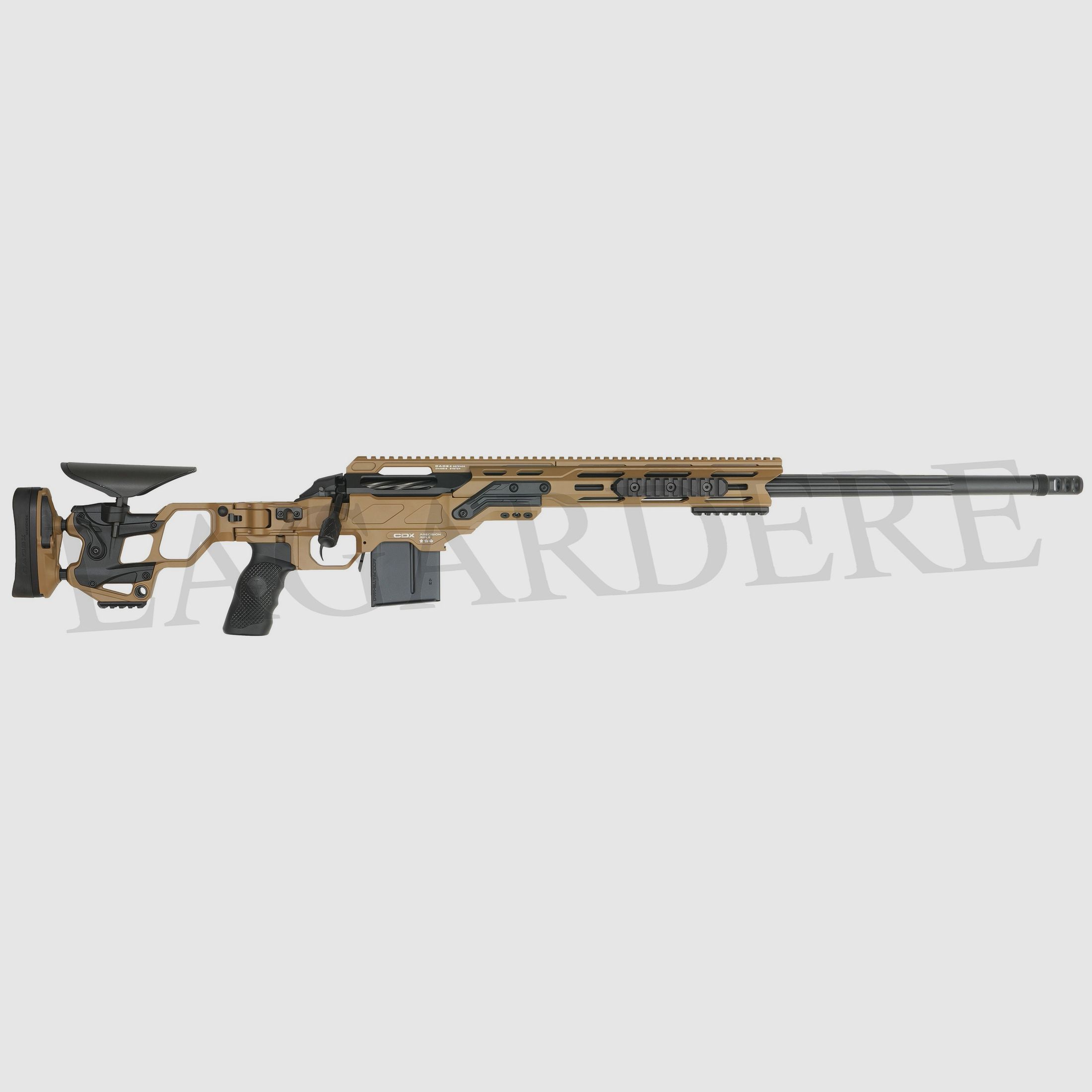 CADEX DEFENCE CDX SS SEVEN STARS COVERT 26&Prime; HYBRID TAN(SNIPER MILITAIRE)