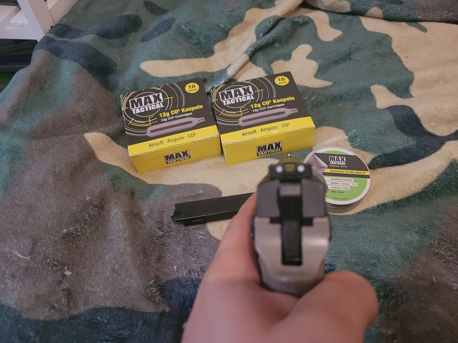ASG CZ P-09 pistola de aire comprimido set completo (para manitas), imagen 6 de 6