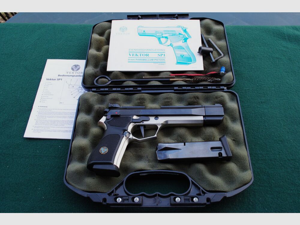 Vektor SP 1 Target im Original Koffer, Made in South Africa